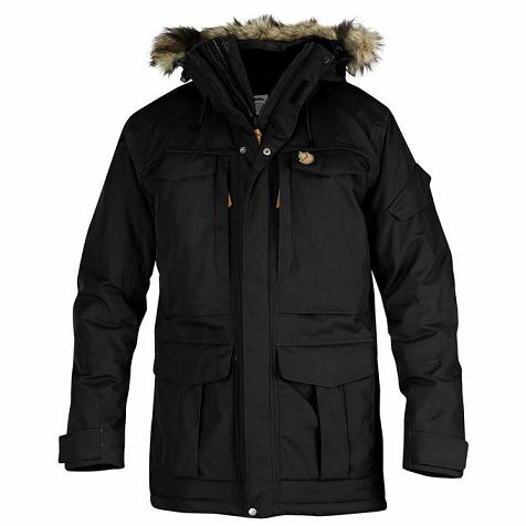 Fjällräven Nuuk Parka Webshop - Fekete Kabát Fekete BOX012795